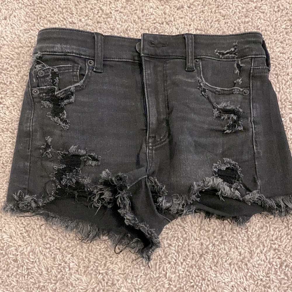 american eagle jean shorts